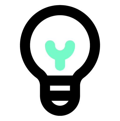 Idea icon green